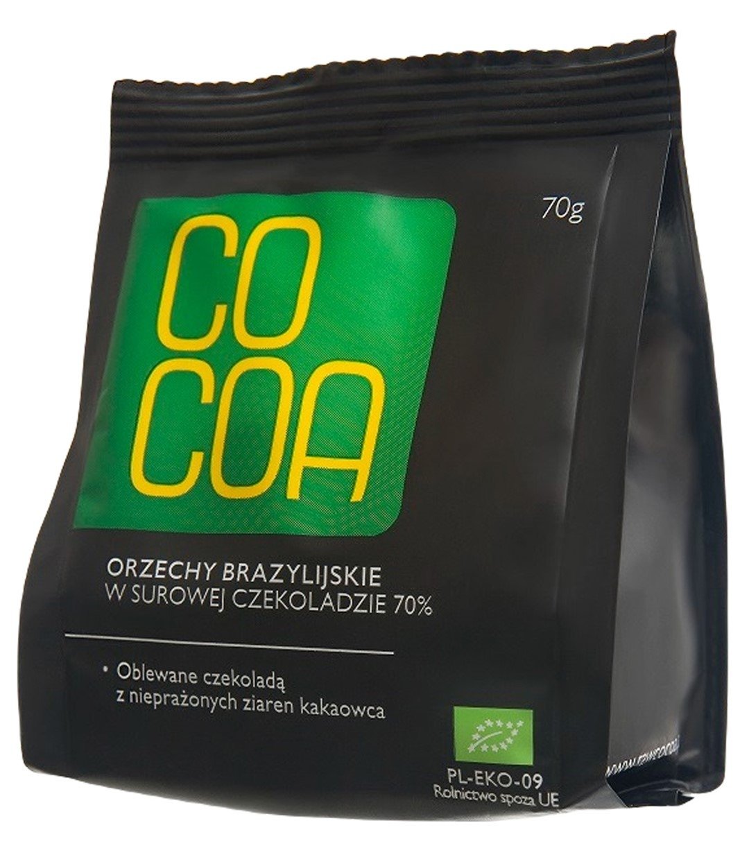 Orzechy brazylijskie w czekoladzie surowej BIO 70 g - COCOA