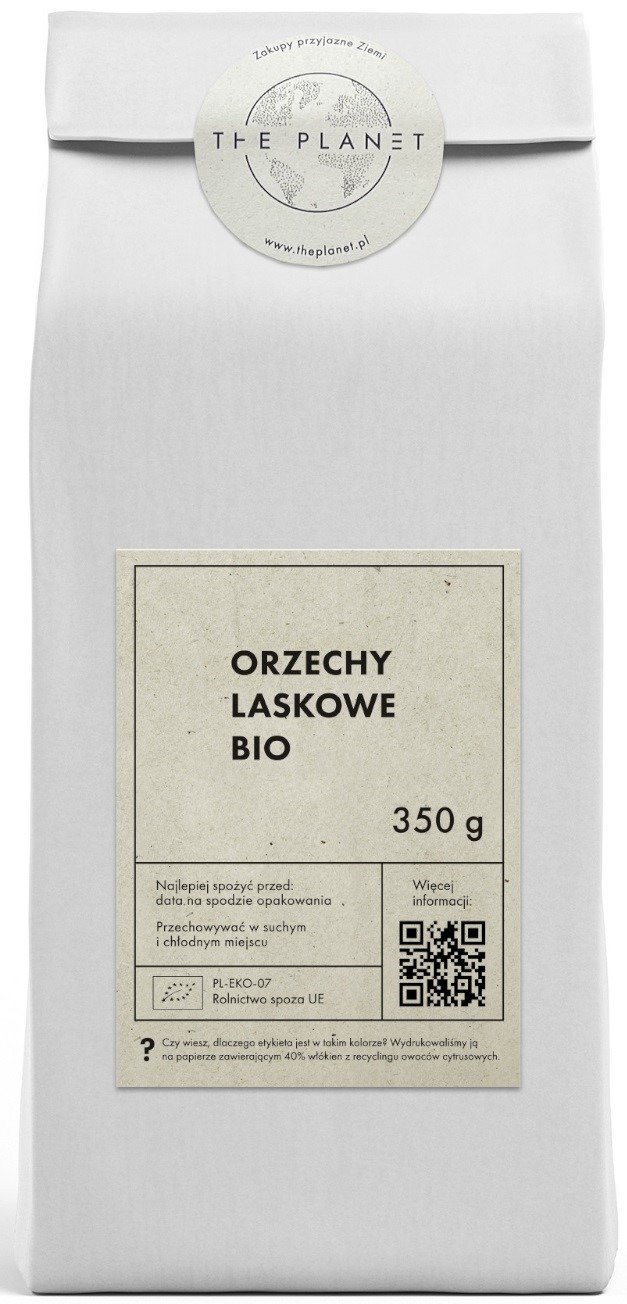 Orzechy laskowe BIO 350 g - THE PLANET