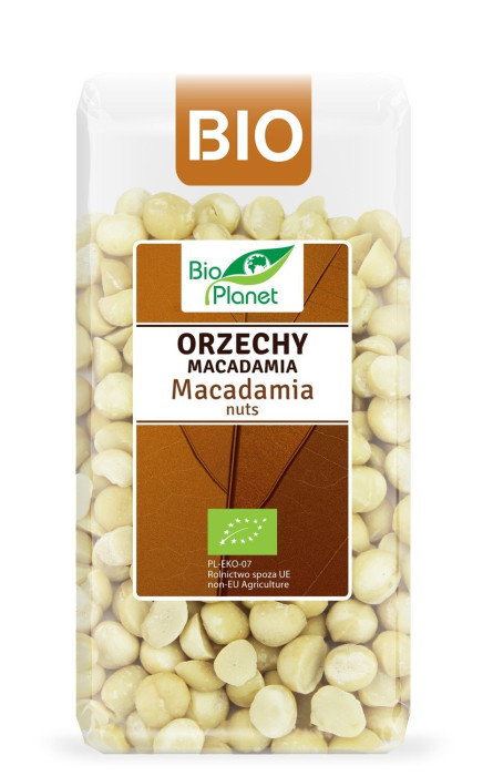 Orzechy macadamia BIO 350 g - BIO PLANET