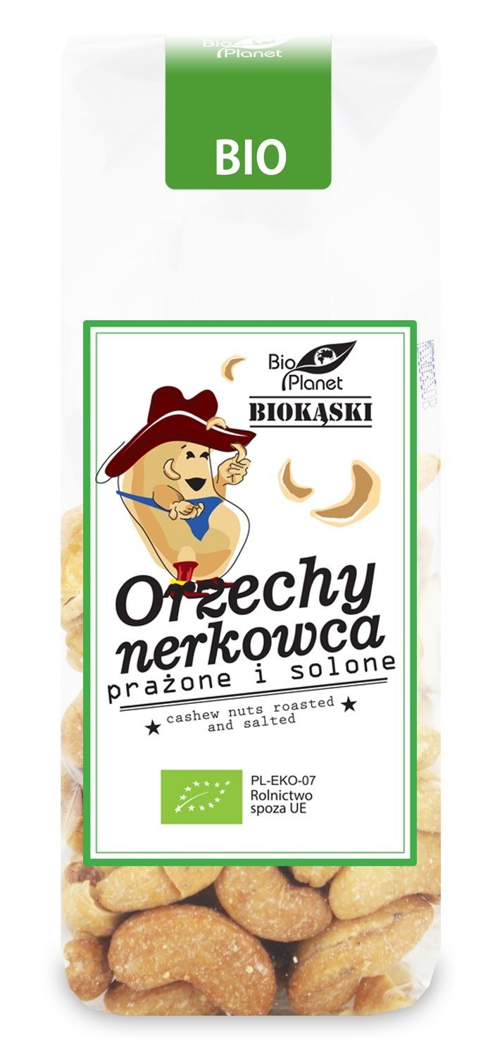 Orzechy nerkowca prażone i solone BIO 100 g - BIO PLANET