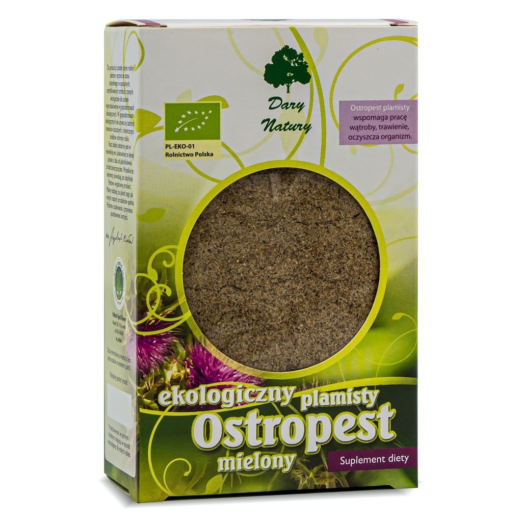 Ostropest plamisty mielony BIO 100 g - DARY NATURY