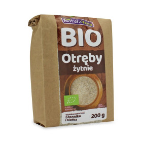 Otręby żytnie BIO 200 g - NATURAVENA