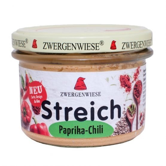 Pasta słonecznikowa z papryką bezglutenowa BIO 180 g - ZWERGENWIESE