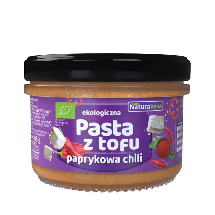 Pasta sojowa z papryką BIO 185 g - NATURAVENA