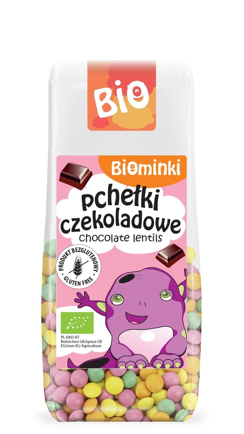 Pche&#x0142;ki&#x20;czekoladowe&#x20;BIO&#x20;100&#x20;g&#x20;-&#x20;BIOMINKI