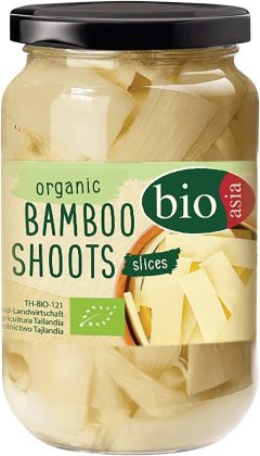 Pędy bambusa plastry w zalewie BIO 340 g (175 g) - BIOASIA