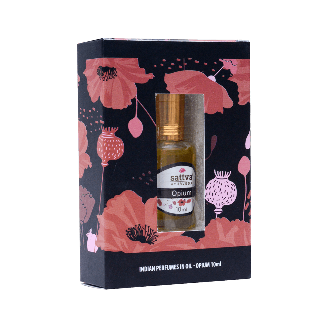 Perfumy w olejku opium (roll-on) 10 ml - SATTVA (AYURVEDA)