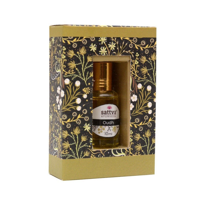 Perfumy w olejku oudh (roll-on) 10 ml - SATTVA (AYURVEDA)