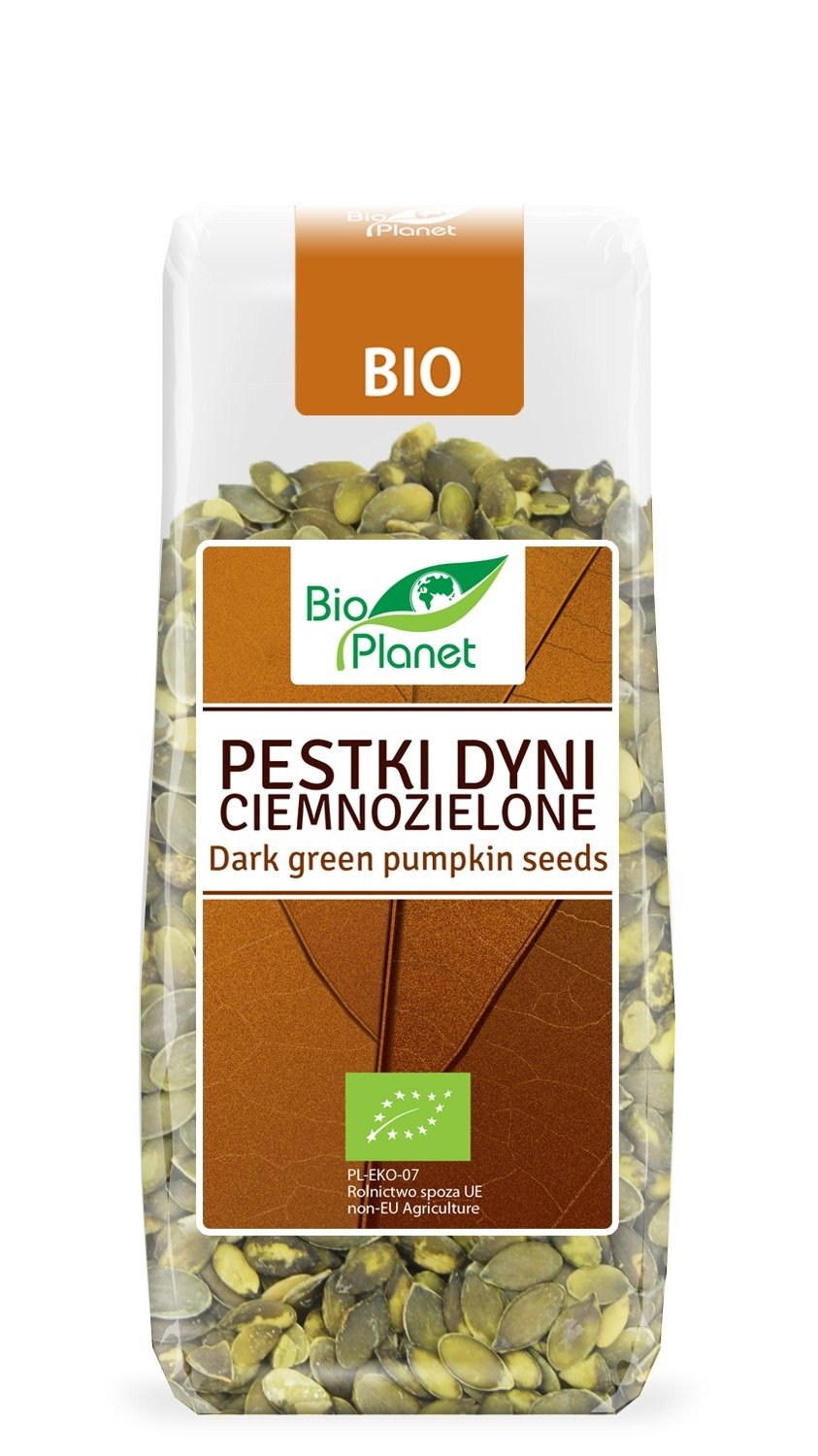 Pestki dyni ciemnozielone BIO 150 g - BIO PLANET