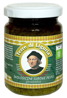 Pesto genovese (sos bazyliowy) BIO 135 g - TERRE DI LIGURIA