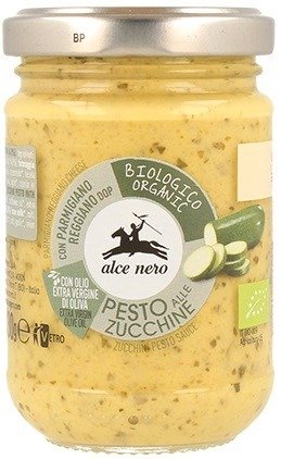 Pesto z cukinii BIO 130 g - ALCE NERO