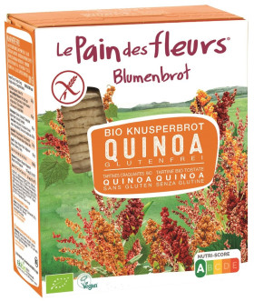 Pieczywo chrupkie quinoa bezglutenowe BIO 150 g - LE PAIN DES FLEURS