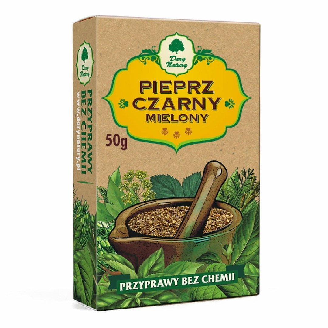 Pieprz&#x20;czarny&#x20;mielony&#x20;50&#x20;g&#x20;-&#x20;DARY&#x20;NATURY