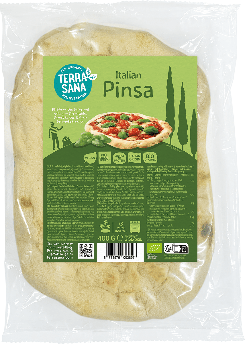 Pinsa BIO 400 g - TERRASANA