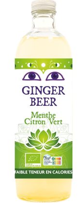 Piwo imbirowe o smaku mięty i limonki bezalkoholowe fair for life BIO 750 ml - KARMA