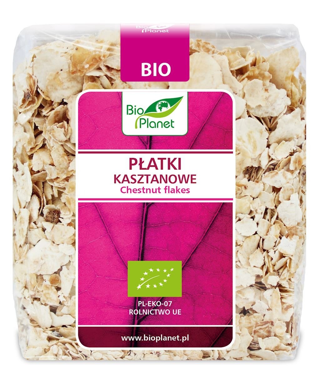 Płatki kasztanowe BIO 300 g - BIO PLANET