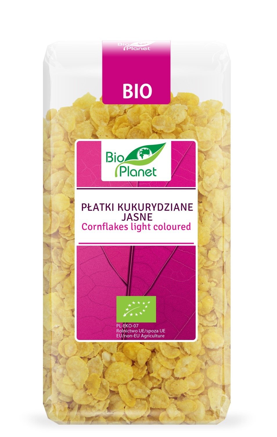 Płatki kukurydziane jasne bez dodatku cukrów BIO 250 g - BIO PLANET