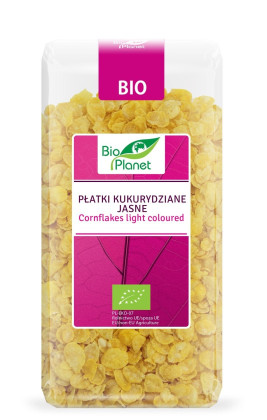 Płatki kukurydziane jasne bez dodatku cukrów BIO 250 g - BIO PLANET