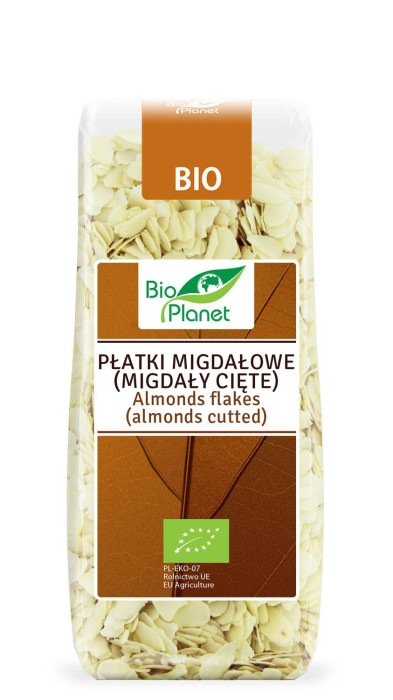 Płatki migdałowe BIO 100 g - BIO PLANET