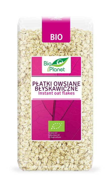 Płatki owsiane błyskawiczne BIO 300 g - BIO PLANET