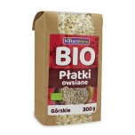 Płatki owsiane górskie BIO 300 g - NATURAVENA