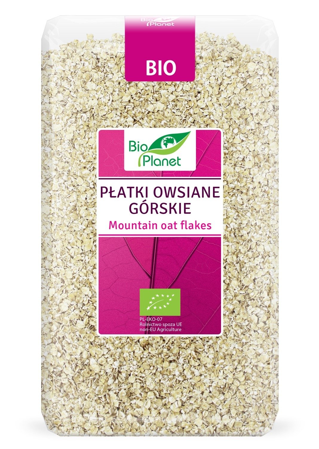 Płatki owsiane górskie BIO 600 g - BIO PLANET