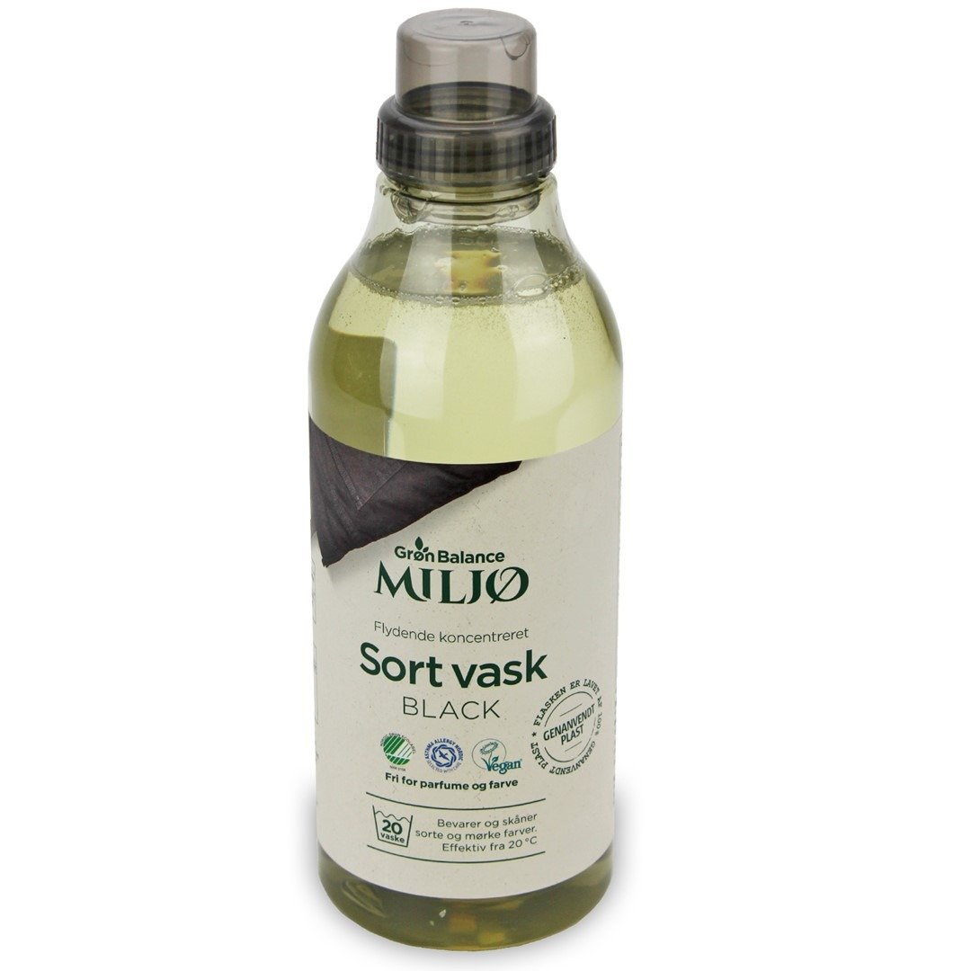 Płyn do prania ciemnych ubrań (koncentrat) eco 900 ml (20 prań) - GRON BALANCE