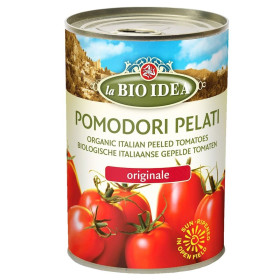Pomidory pelati bez skóry BIO 400 g (240 g) - LA BIO IDEA