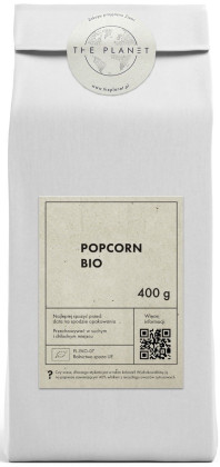 Popcorn (ziarno kukurydzy) BIO 400 g - THE PLANET