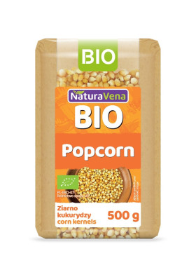 Popcorn (ziarno kukurydzy) BIO 500 g - NATURAVENA