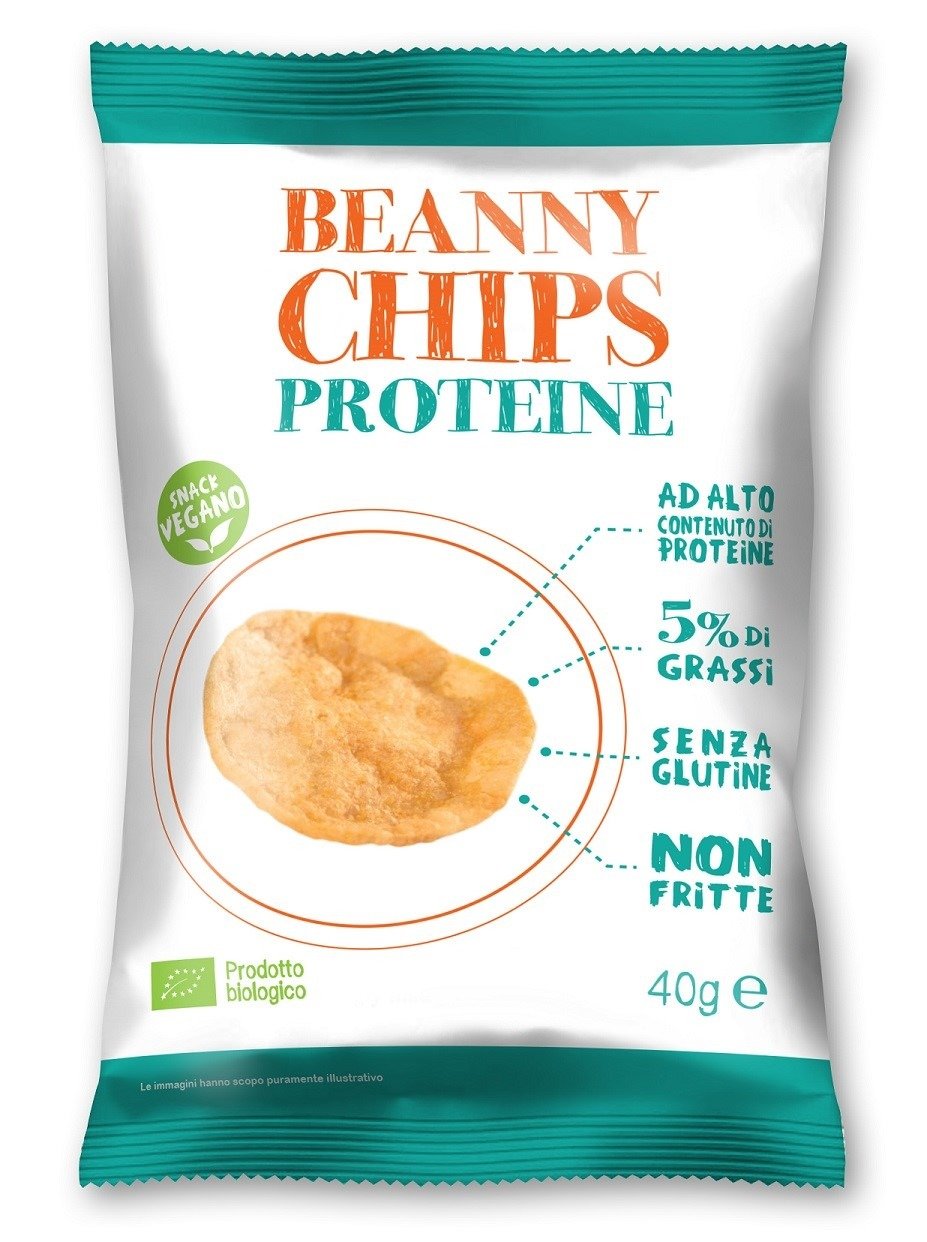 Pra&#x017C;ynki&#x20;proteinowe&#x20;z&#x20;soczewicy&#x20;bezglutenowe&#x20;BIO&#x20;40&#x20;g&#x20;-&#x20;BEANNY&#x20;CHIPS