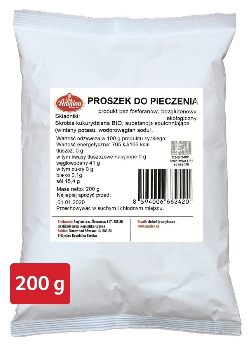 Proszek&#x20;do&#x20;pieczenia&#x20;bezglutenowy&#x20;BIO&#x20;200&#x20;g&#x20;-&#x20;AMYLON