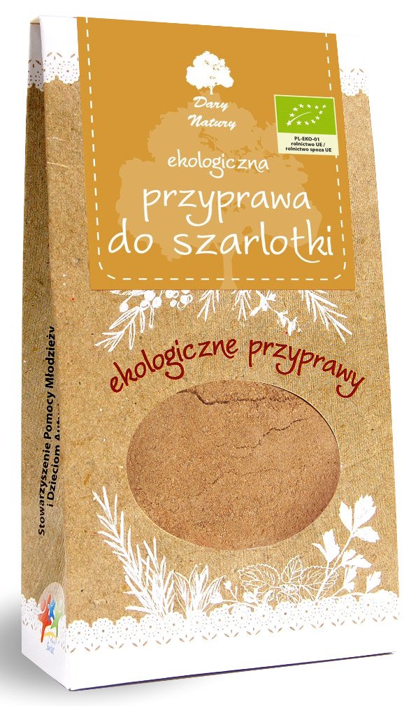 Przyprawa do szarlotki BIO 50 g - DARY NATURY
