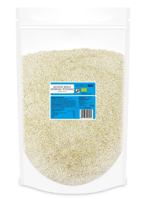 Quinoa biała (komosa ryżowa) bezglutenowa BIO 4 kg - HORECA (BIO PLANET)