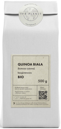 Quinoa biała (komosa ryżowa) bezglutenowa BIO 500 g - THE PLANET