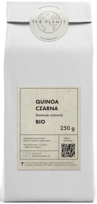 Quinoa czarna (komosa ryżowa) BIO 250 g - THE PLANET