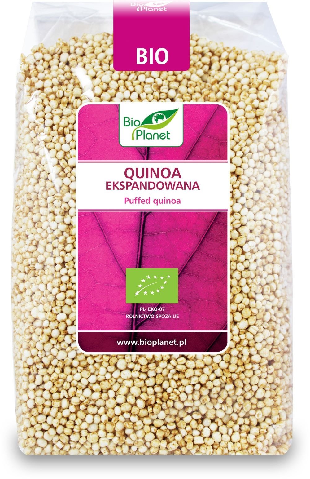 Quinoa ekspandowana BIO 150 g - BIO PLANET