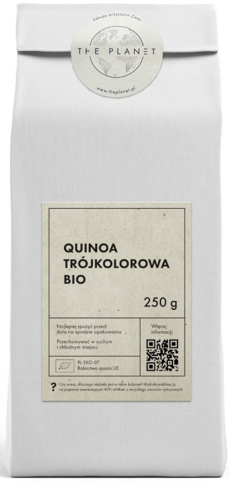 Quinoa trójkolorowa BIO 250 g - THE PLANET