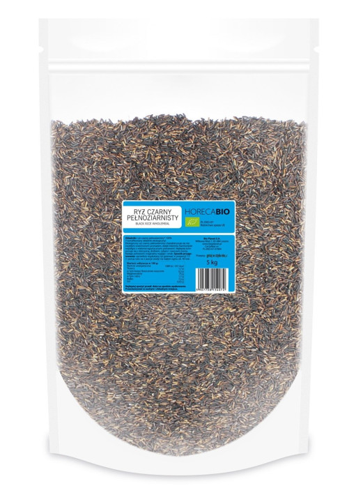 Ryż czarny pełnoziarnisty BIO 5 kg - HORECA (BIO PLANET)