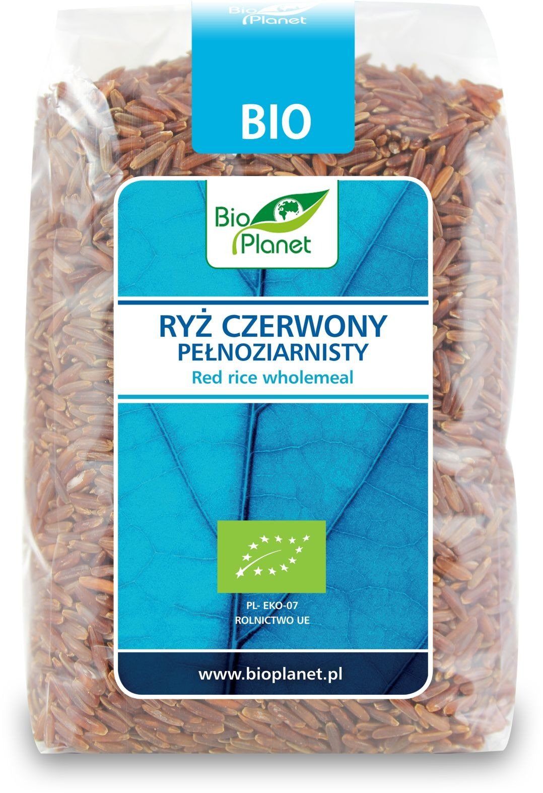 Ryż czerwony pełnoziarnisty BIO 400 g - BIO PLANET