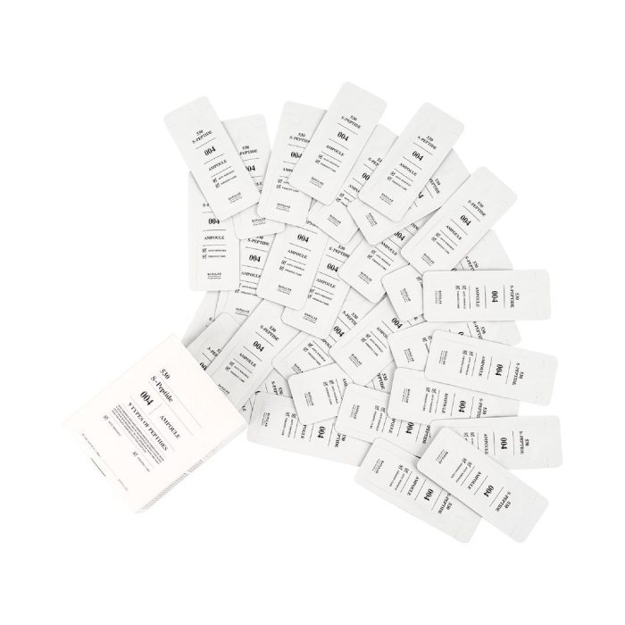 Serum - AMPUŁKI KOREAŃSKIE DO TWARZY PRZECIWZMARSZCZKOWE S-PEPTIDE 30 x 2 ml - BARULAB