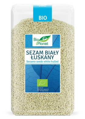 Sezam biały łuskany BIO 1 kg - BIO PLANET