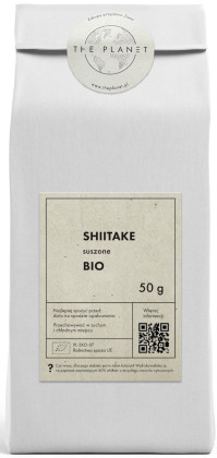 Shiitake (grzyby suszone) BIO 50 g - THE PLANET