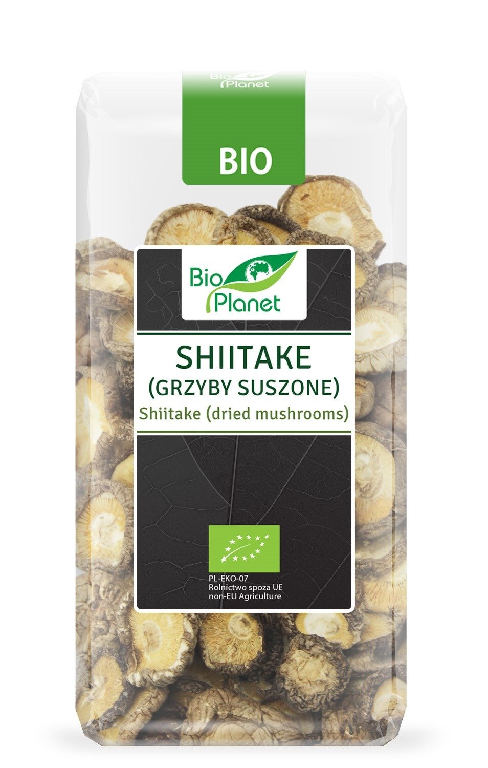 Shiitake (grzyby suszone) BIO 50 g - BIO PLANET
