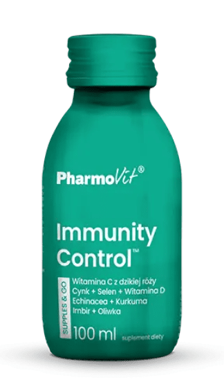 Shot immunity control bezglutenowy 100 ml - PHARMOVIT (SUPPLES & GO)
