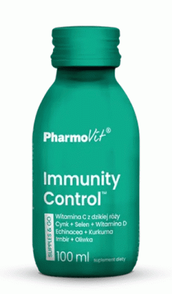 Shot immunity control bezglutenowy 100 ml - PHARMOVIT (SUPPLES & GO)