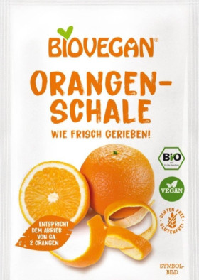 Skórka pomarańczy mix bezglutenowa BIO 9 g - BIOVEGAN