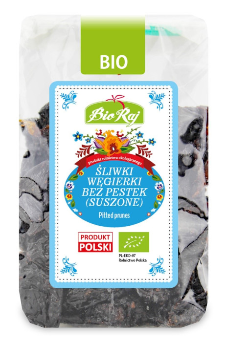 Śliwki węgierki suszone BIO (POLSKA) 200 g - BIO RAJ