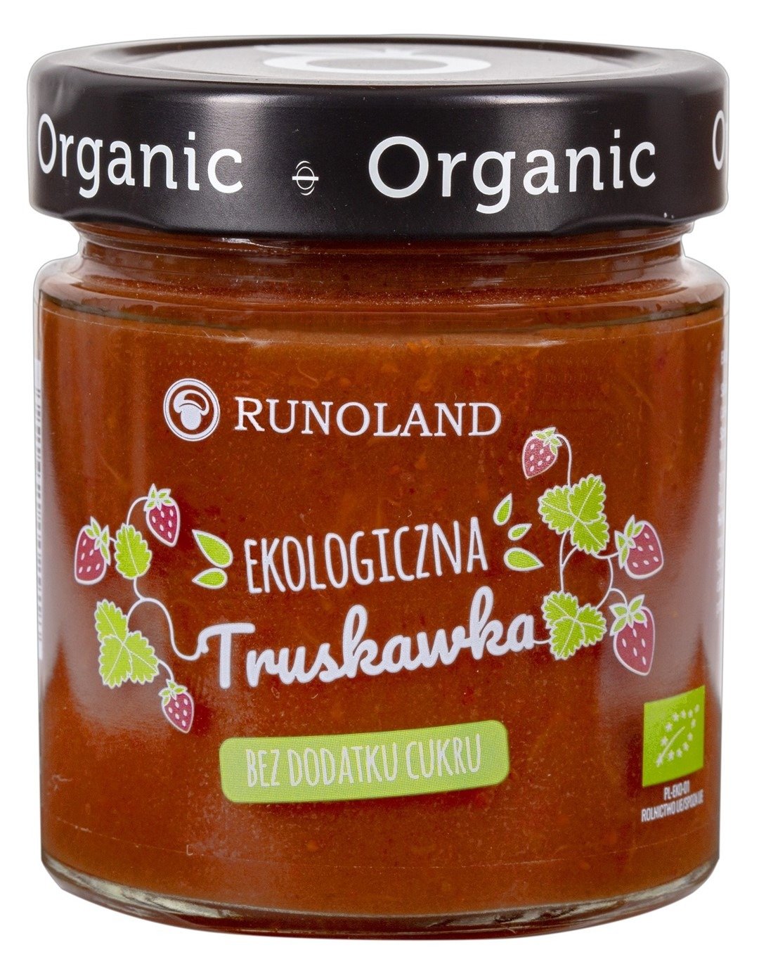 Słodka przekąska truskawka  BIO 200 g - RUNOLAND