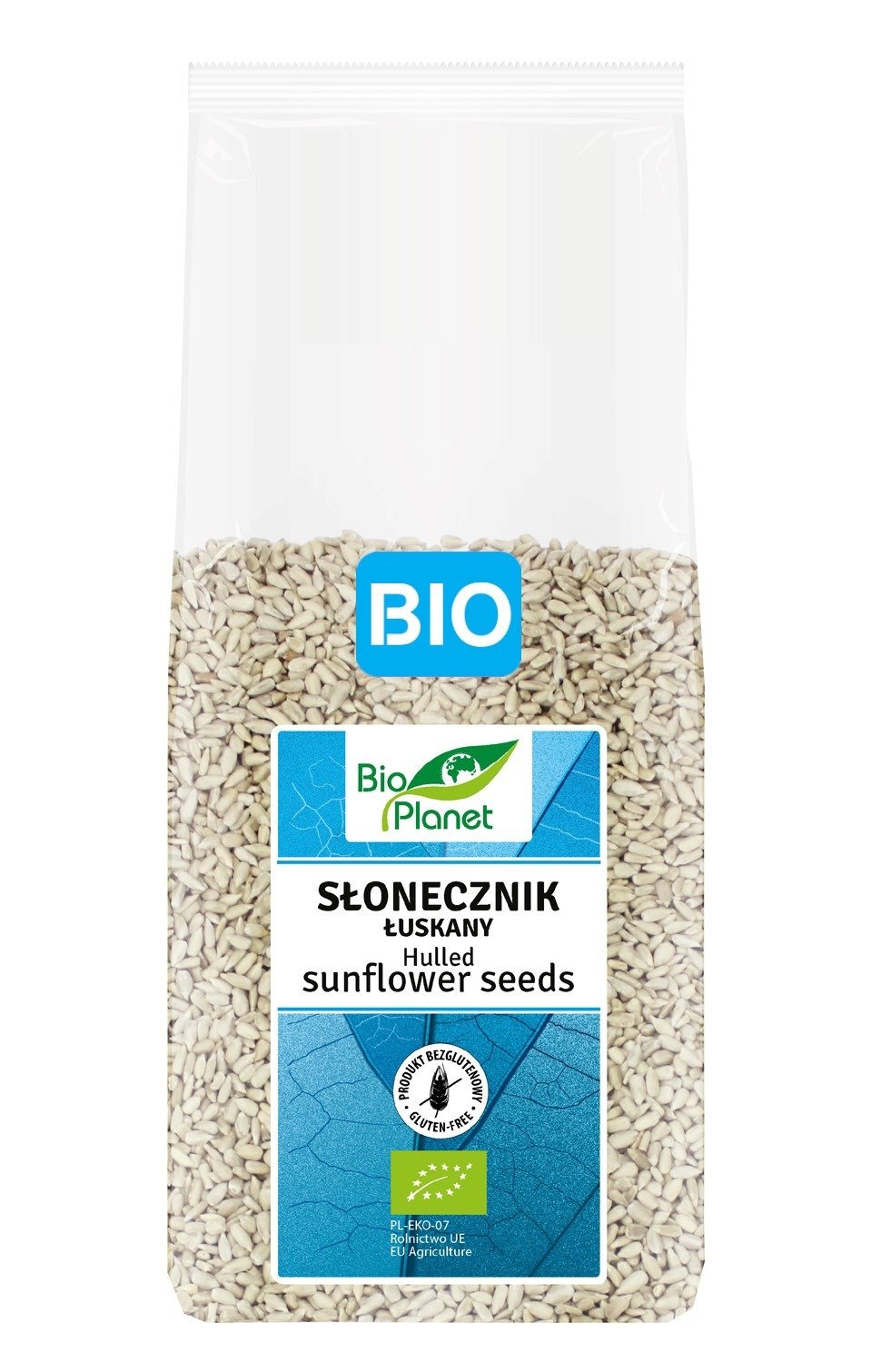 Słonecznik łuskany bezglutenowy BIO 800 g - BIO PLANET